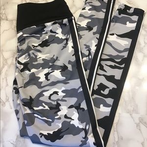 Camouflage Capri Leggings